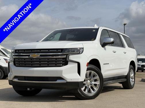 Summit White 2023 Chevrolet Suburban Premier