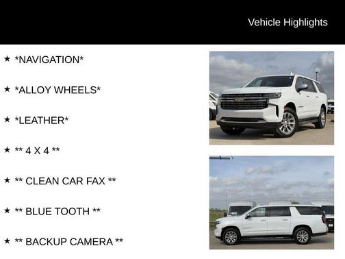 Summit White 2023 Chevrolet Suburban Premier