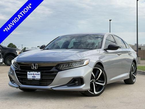 Lunar Silver 2021 Honda Accord Sport 1.5T