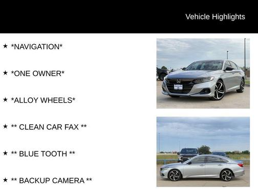 Lunar Silver 2021 Honda Accord Sport 1.5T