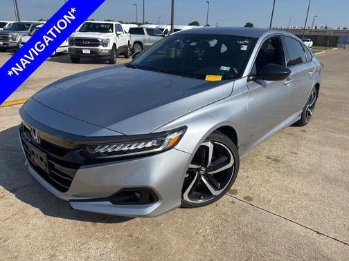 Lunar Silver 2021 Honda Accord Sport 1.5T
