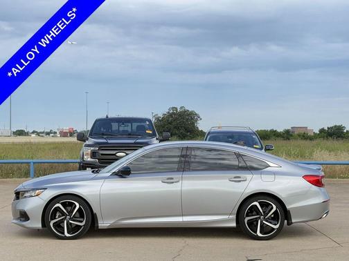 Lunar Silver 2021 Honda Accord Sport 1.5T