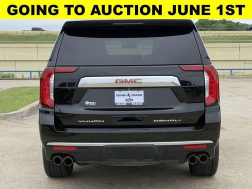 Onyx Black 2022 GMC Yukon Denali