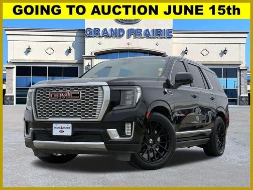 Onyx Black 2022 GMC Yukon Denali