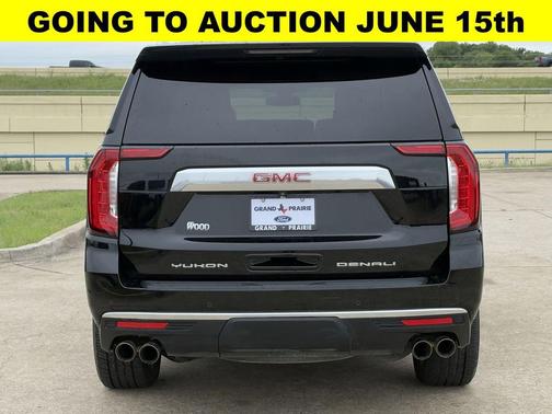 Onyx Black 2022 GMC Yukon Denali