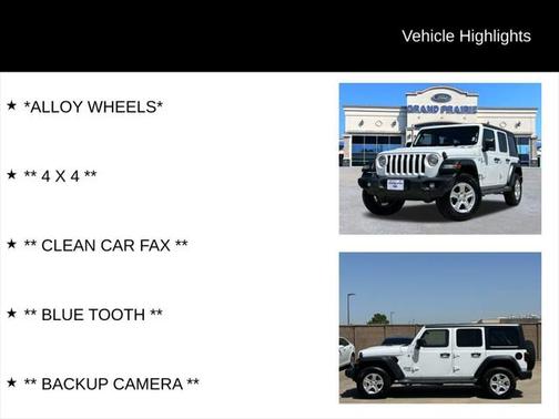 2020 Jeep Wrangler Unlimited Sport
