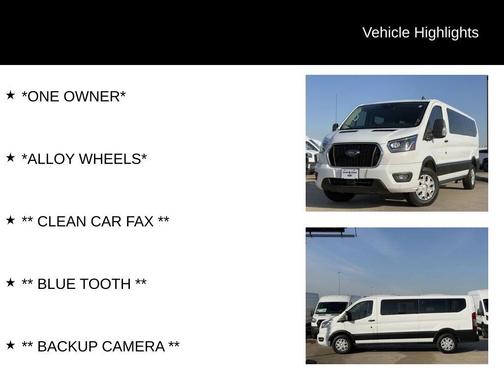 2023 Ford Transit-350 XLT