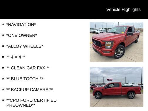 Hot Pepper Red Metallic Tinted Clearcoat 2023 Ford F-150 XL