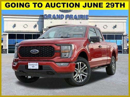 Hot Pepper Red Metallic Tinted Clearcoat 2023 Ford F-150 XL