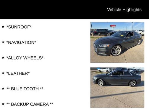 2018 Audi A5 2.0T Premium Plus