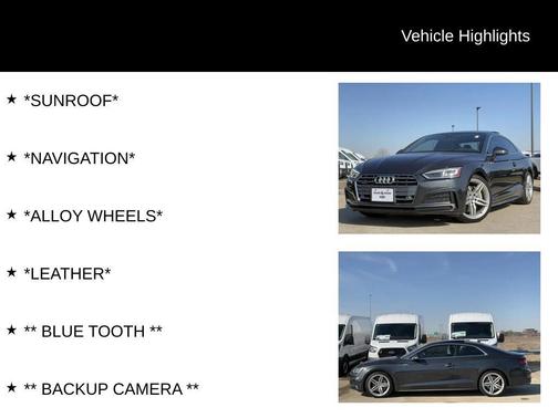 2018 Audi A5 2.0T Premium Plus