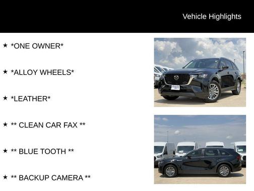 Jet Black Mica 2025 Mazda CX-90 3.3 Turbo Select