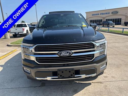 Agate Black Metallic 2025 Ford F-150 King Ranch