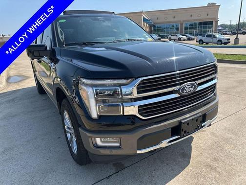Agate Black Metallic 2025 Ford F-150 King Ranch
