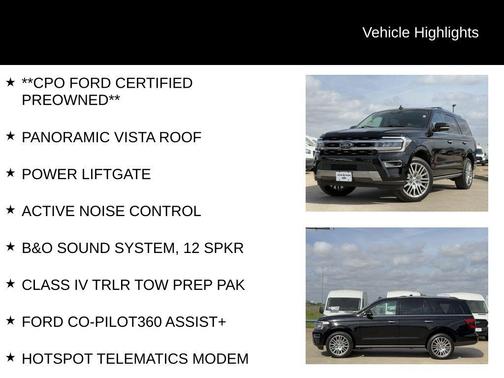 Agate Black 2024 Ford Expedition Limited