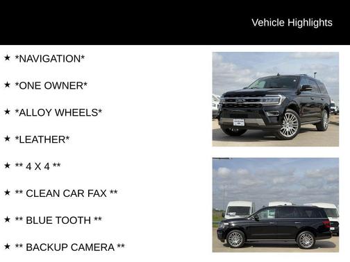 Agate Black 2024 Ford Expedition Limited