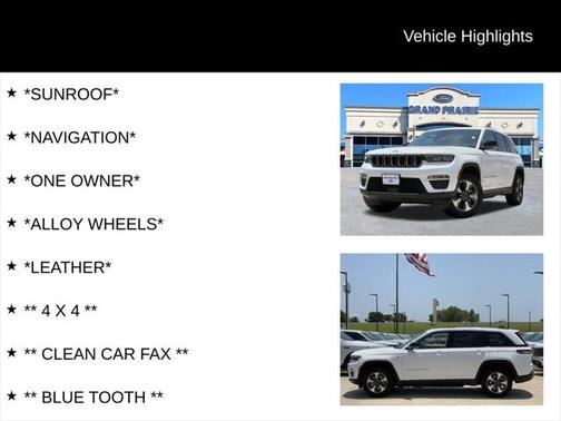2023 Jeep Grand Cherokee 4xe Base