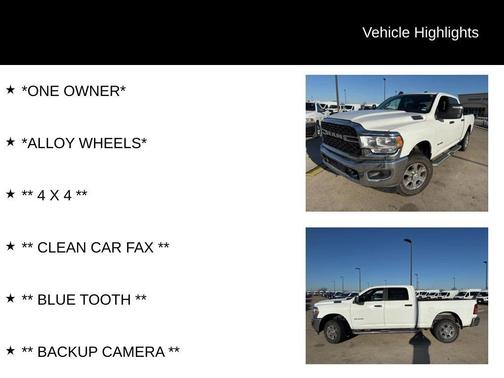 2024 RAM 2500 Big Horn Crew Cab 4x4 6'4' Box