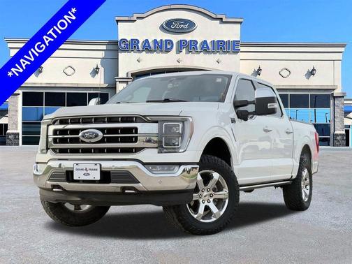 Star White Metallic Tri-Coat 2023 Ford F-150 Lariat