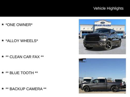 2022 RAM 1500 Big Horn/Lone Star