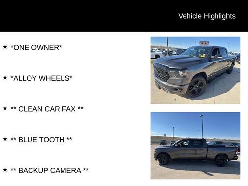 2022 RAM 1500 Big Horn/Lone Star