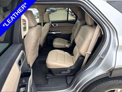 Iconic Silver 2022 Ford Explorer XLT