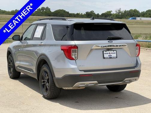 Iconic Silver 2022 Ford Explorer XLT