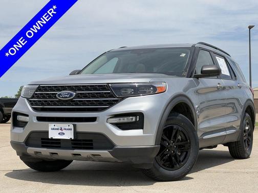 Iconic Silver 2022 Ford Explorer XLT