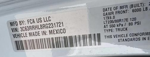 2024 RAM 3500 Big Horn Crew Cab 4x4 8' Box