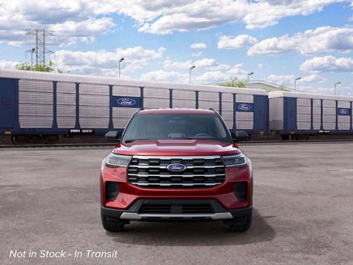 Ruby Red Tinted 2027 Ford Explorer Active