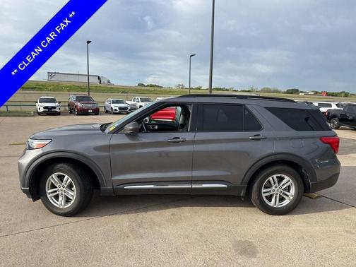 Carbonized Gray 2022 Ford Explorer XLT