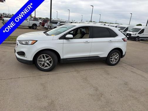 Oxford White 2022 Ford Edge SEL
