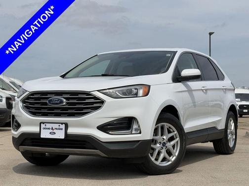 Oxford White 2022 Ford Edge SEL