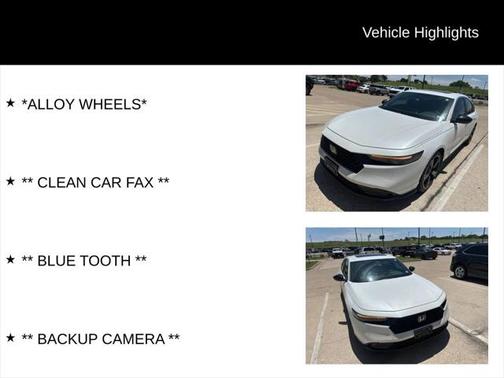 2023 Honda Accord Hybrid Base