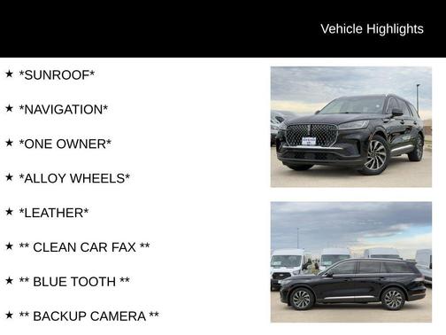 Infinite Black Metallic Clearcoat 2025 Lincoln Aviator Premiere