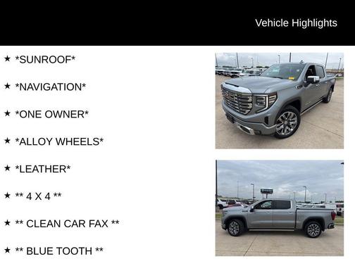 Sterling Metallic 2023 GMC Sierra 1500 Denali