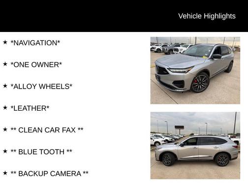 2024 Acura MDX Type S Advance Package
