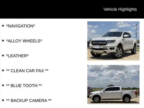 2020 Ford Ranger LARIAT