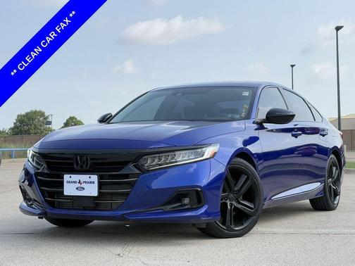 Still Night Pearl 2021 Honda Accord Sport SE 1.5T