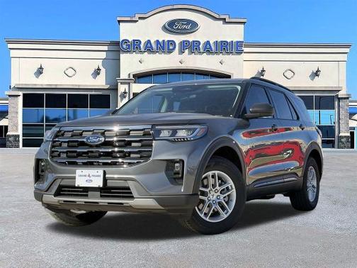 Carbonized Gray Metallic 2026 Ford Explorer Active