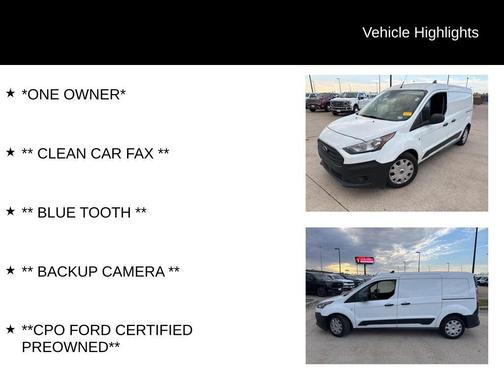 2023 Ford Transit Connect XL Cargo Van