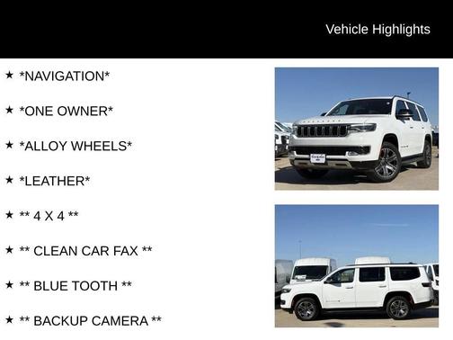 2024 Jeep Wagoneer Series II 4x4