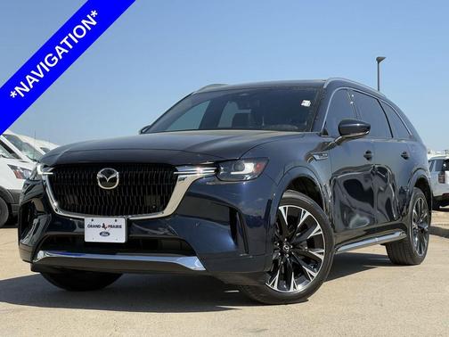 Deep Crystal Blue Mica 2024 Mazda CX-90 3.3 Turbo S Premium