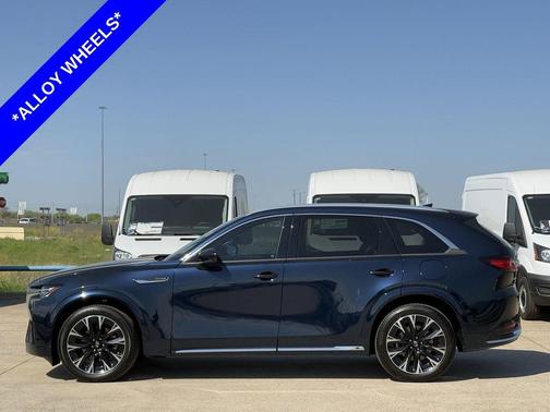 Deep Crystal Blue Mica 2024 Mazda CX-90 3.3 Turbo S Premium