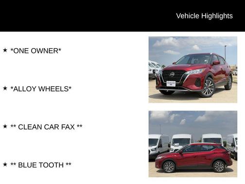 Scarlet Ember Tintcoat 2024 Nissan Kicks SV