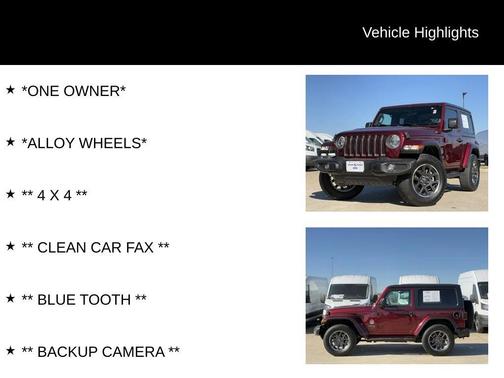 2021 Jeep Wrangler 80th Anniversary 4x4