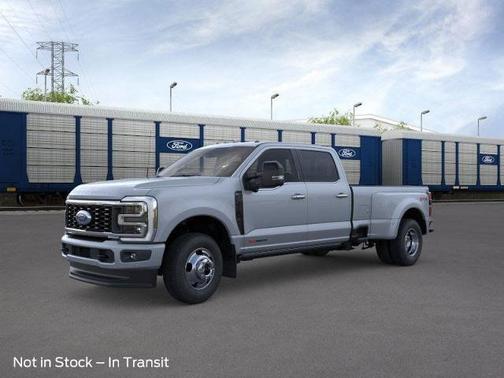 Glacier Gray Metallic Tri-Coat 2026 Ford F-350 Platinum