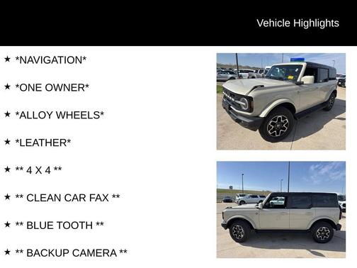 2025 Ford Bronco Outer Banks