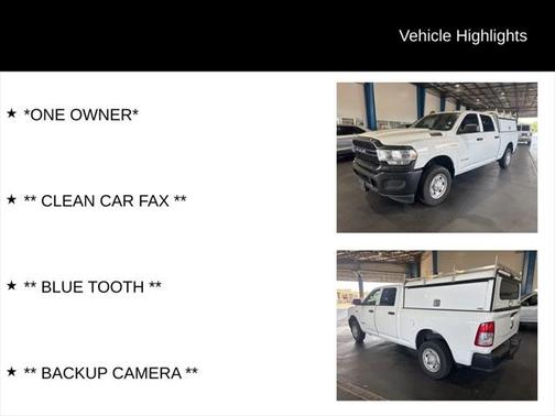 2022 RAM 2500 Tradesman Crew Cab 4x2 6'4' Box