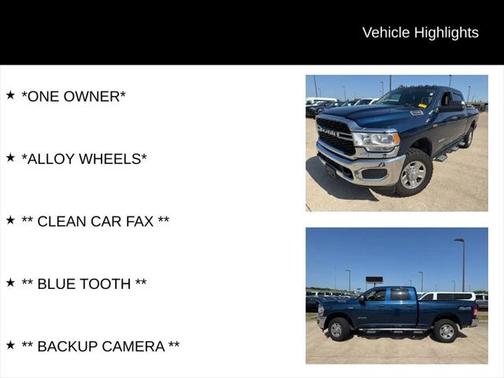 2020 RAM 2500 Tradesman Crew Cab 4X4 6'4' Box